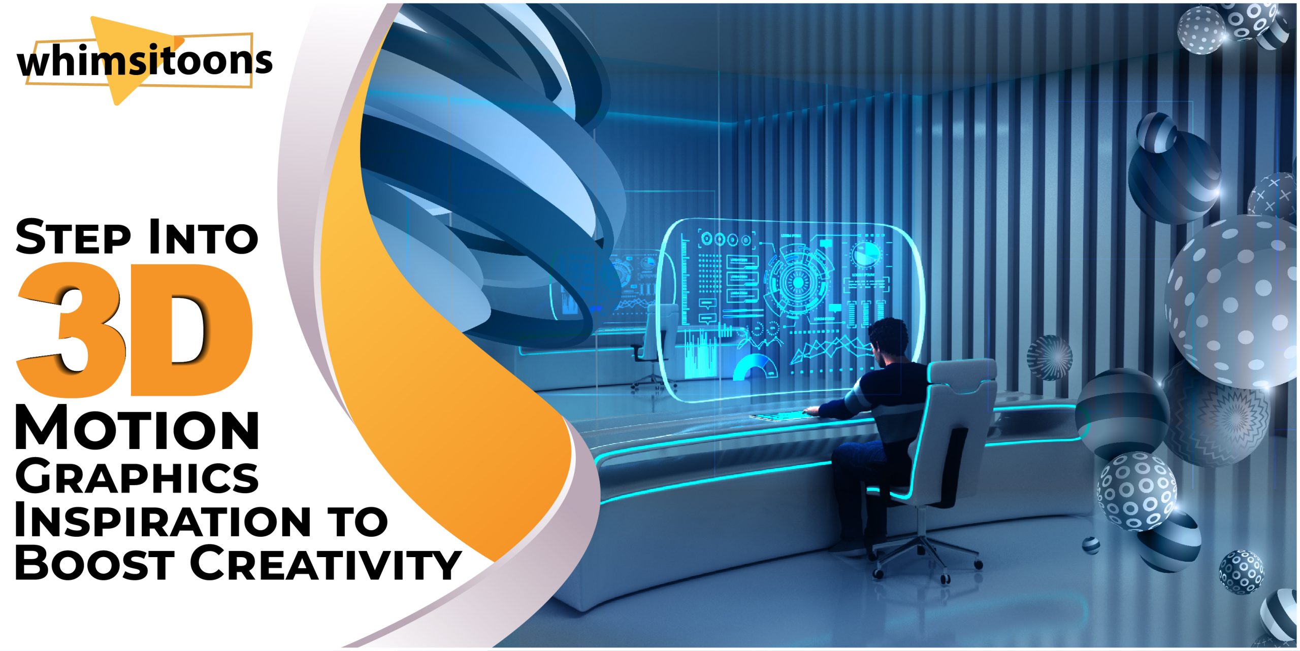 Step into 3D Motion Graphics Inspiration to Boost Creativity Image