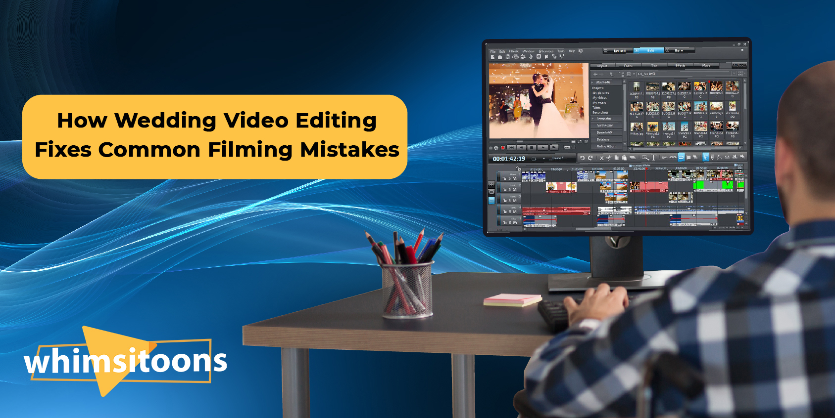 How Wedding Video Editing Fixes Common Filming Mistakes Image
