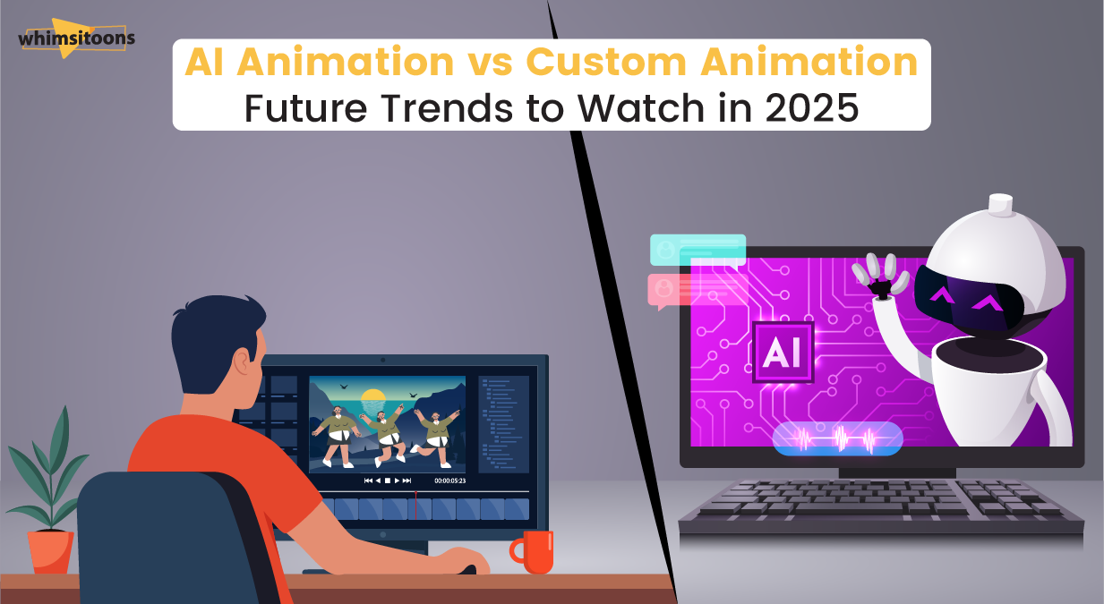 AI Animation vs Custom Animation Future Trends to Watch in 2025 Image