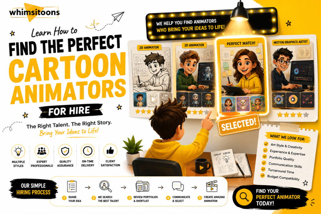cartoon animators for hire