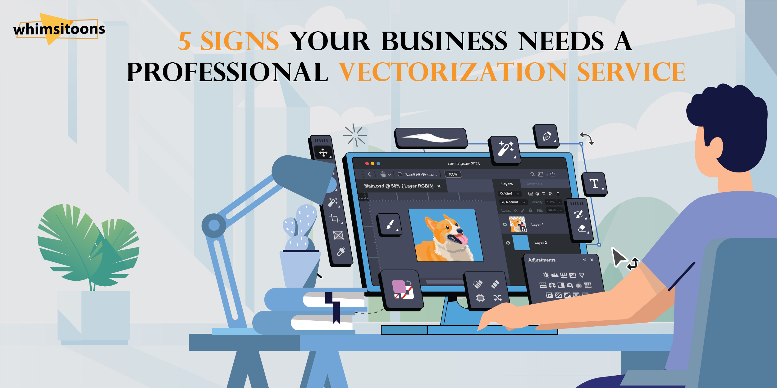 Convert Artwork to Vector – 5 Signs Your Business Needs a Professional Vectorization Service Image