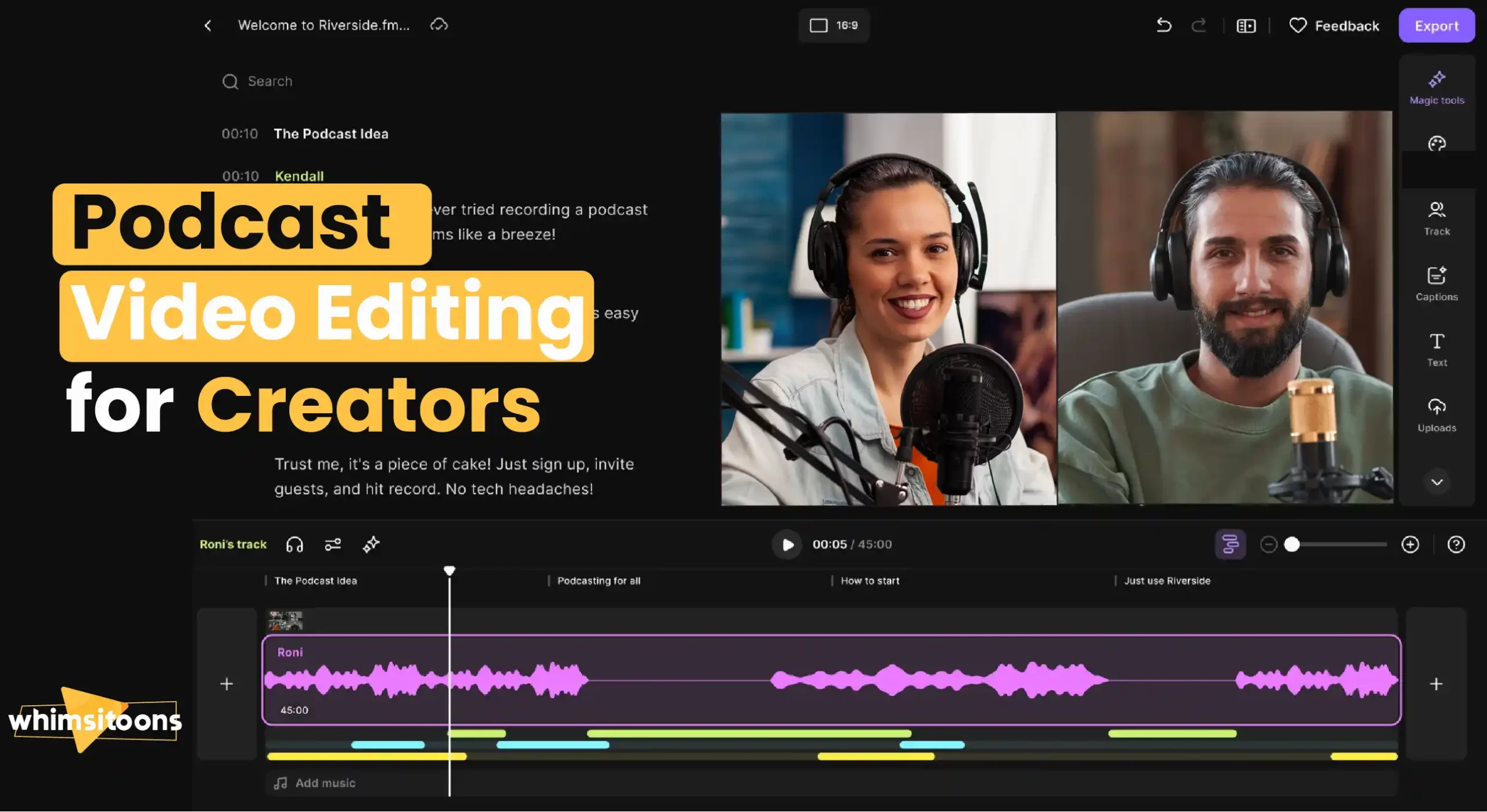 Everything You Need to Know About Podcast Video Editing for Creators Image