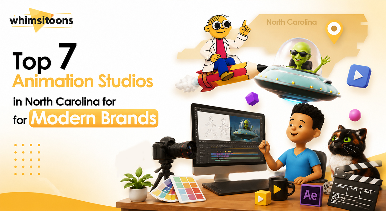 Top 7 Animation Studios in North Carolina for Modern Brands Image